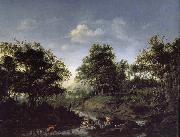 Jan van der Heyden Deer Hunter oil